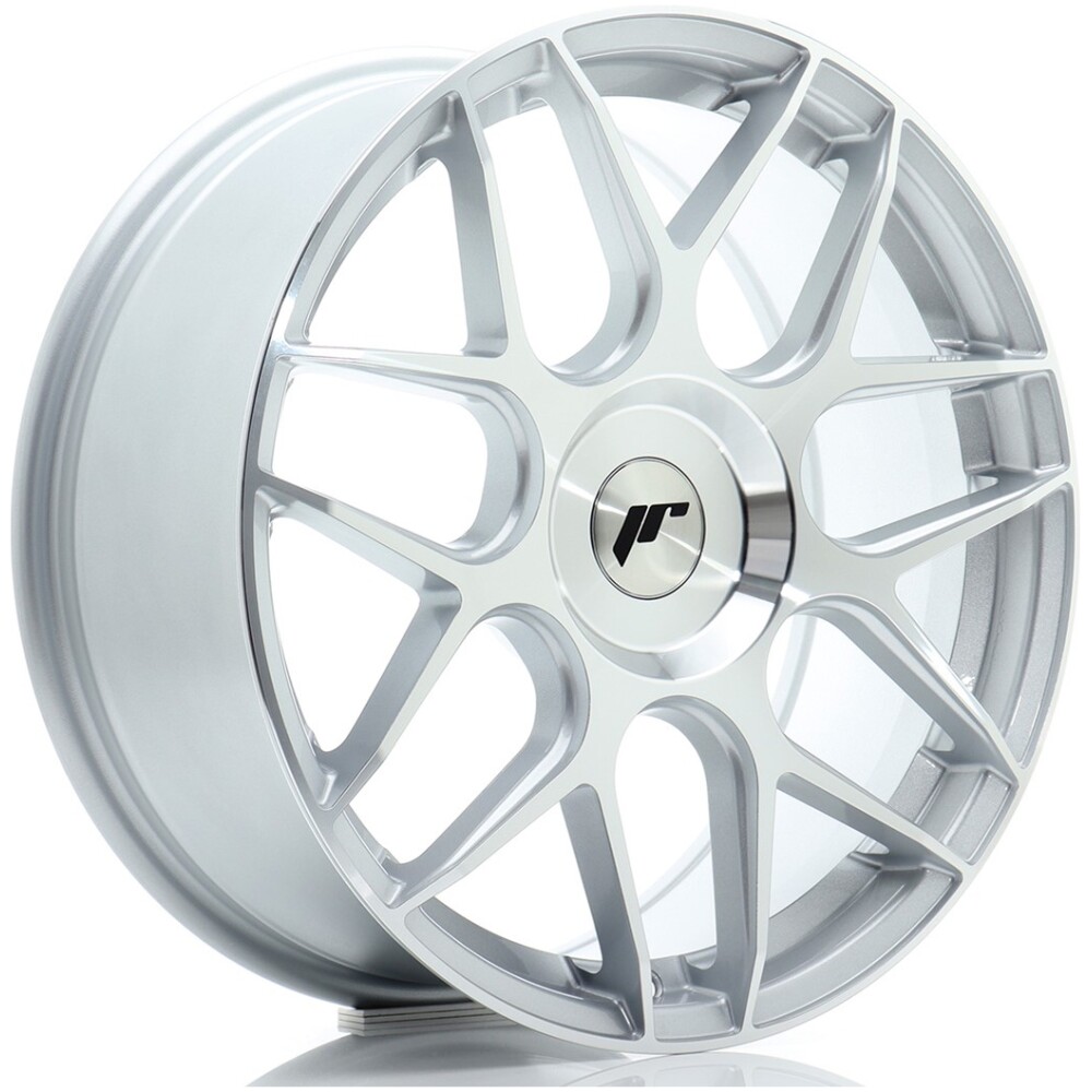 JR Wheels JR18 18x7,5 ET20-40 BLANK Silver Machined Face