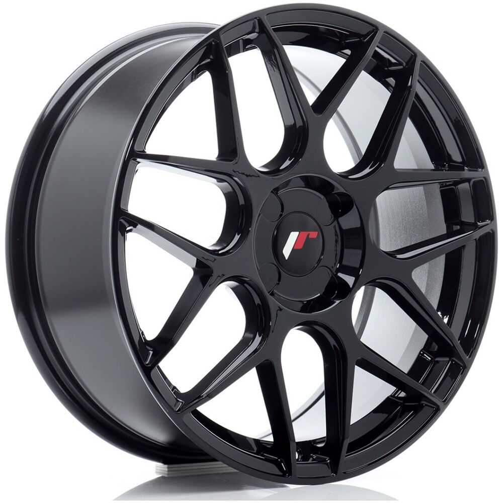 JR Wheels JR18 18x7,5 ET20-40 4H BLANK Gloss Black