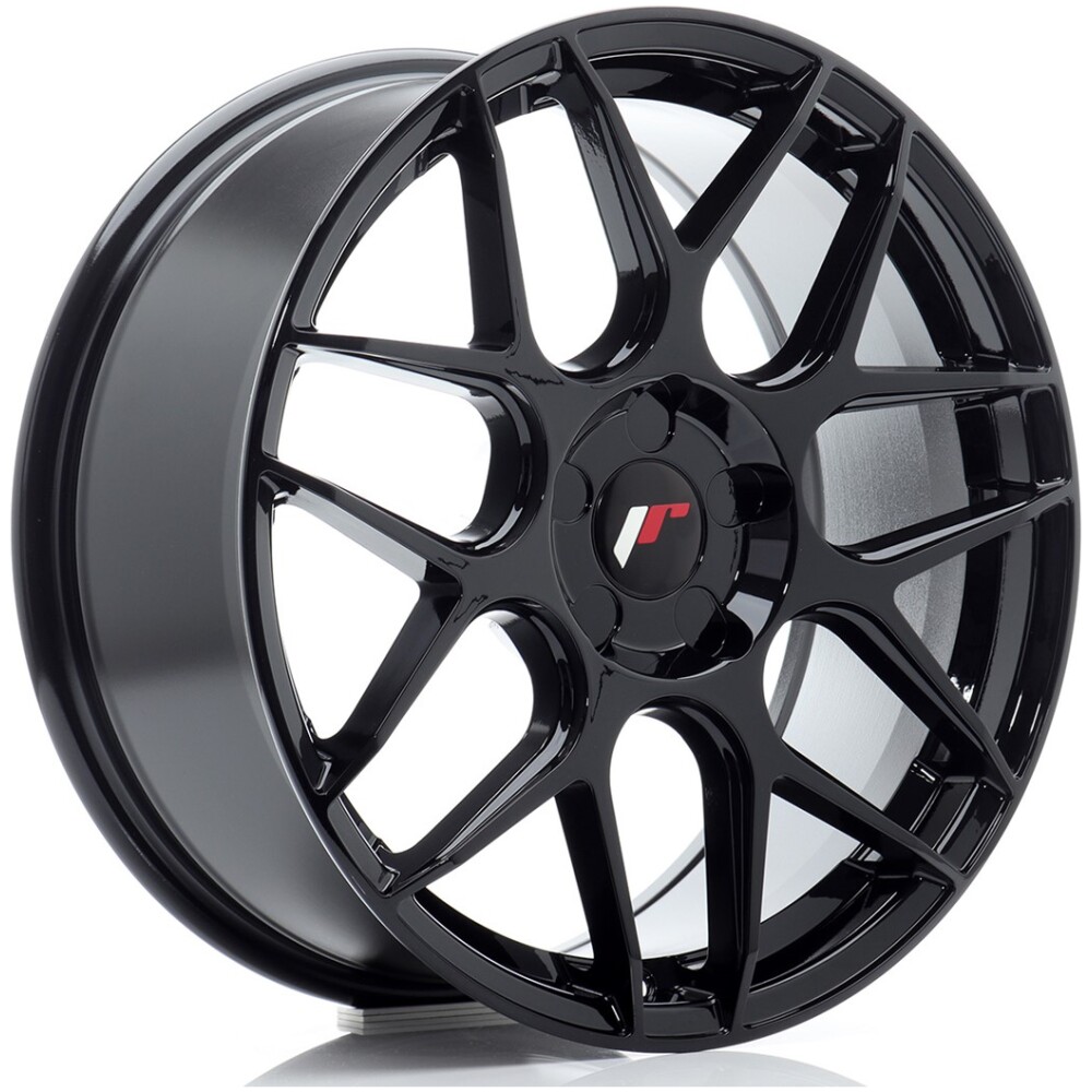 JR Wheels JR18 18x7,5 ET20-40 5H BLANK Gloss Black