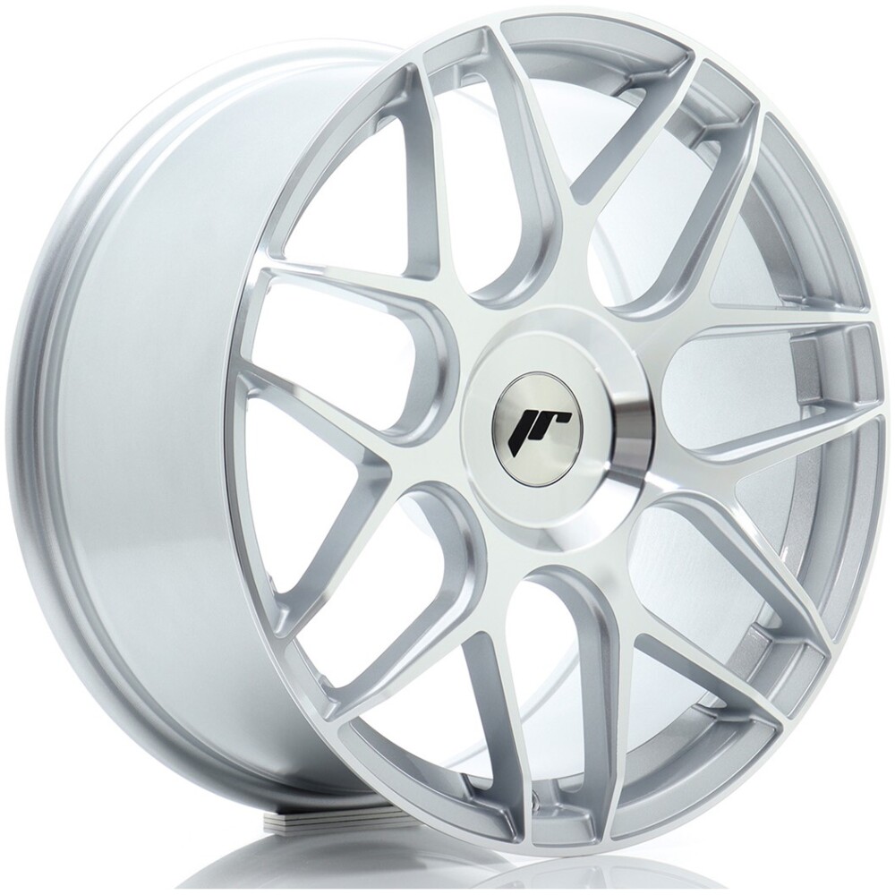 JR Wheels JR18 18x8,5 ET20-45 BLANK Silver Machined Face