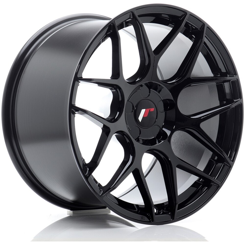 JR Wheels JR18 18x10,5 ET0-25 5H BLANK Gloss Black