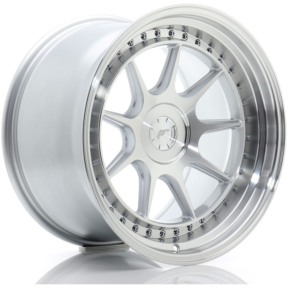 JR Wheels JR47 18x10,5 ET15-22 5H BLANK Silver Machined Face