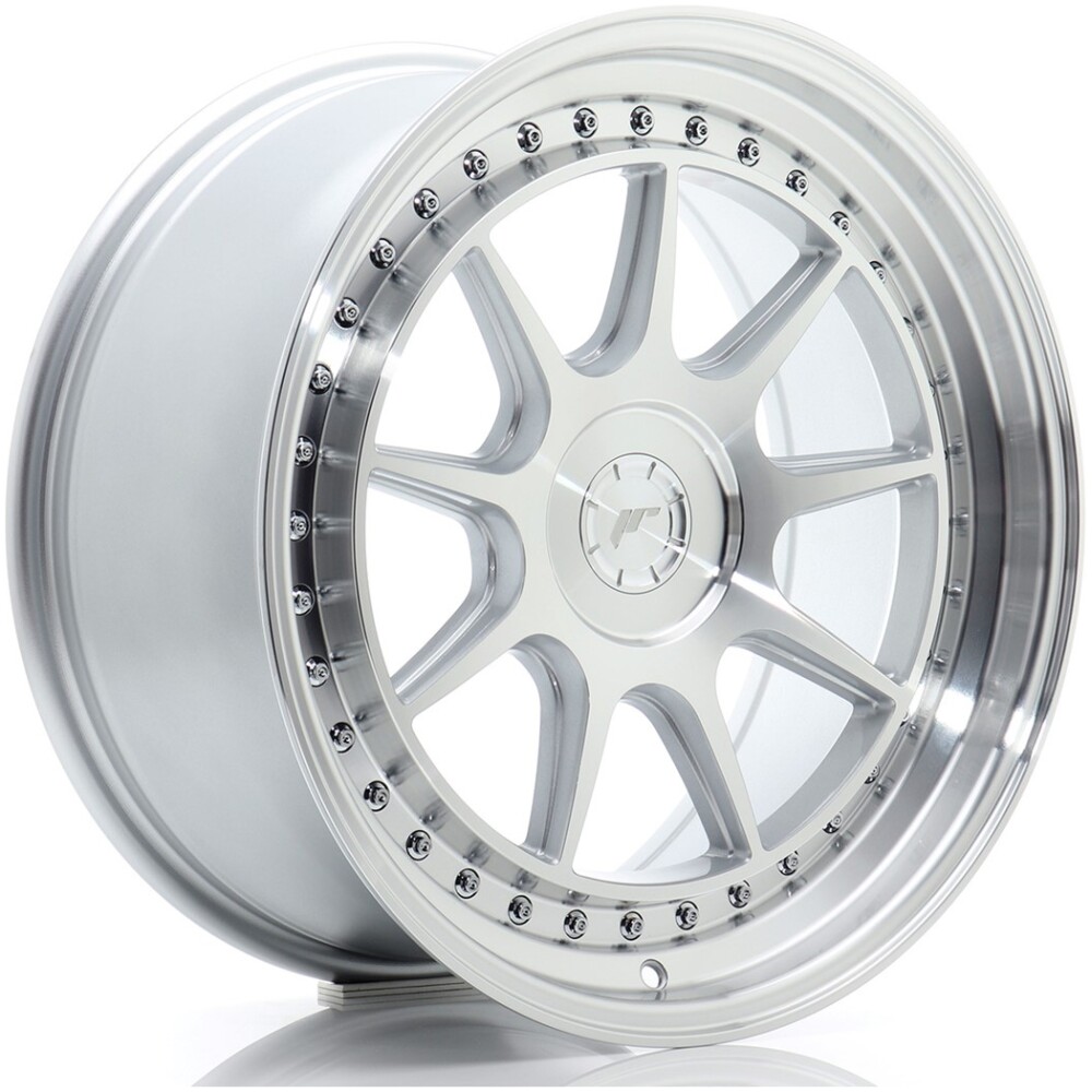 JR Wheels JR47 18x8,5 ET15-35 5H BLANK Silver Machined Face