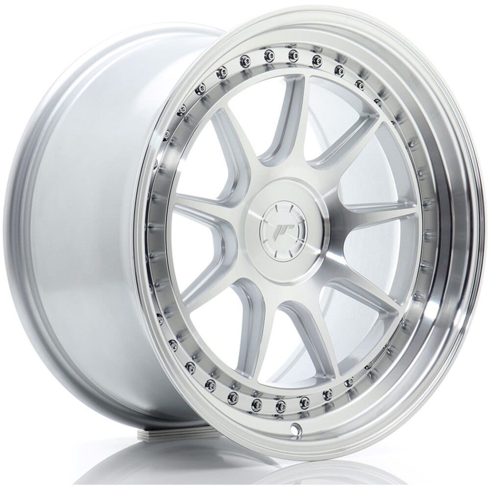 JR Wheels JR47 18x9,5 ET15-35 5H BLANK Silver Machined Face