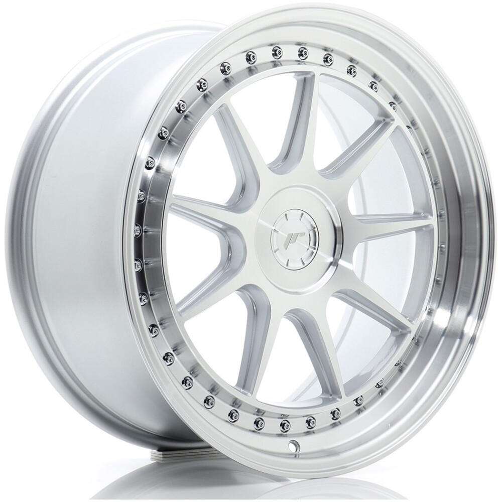 JR Wheels JR47 19x8,5 ET15-35 5H BLANK Silver Machined Face