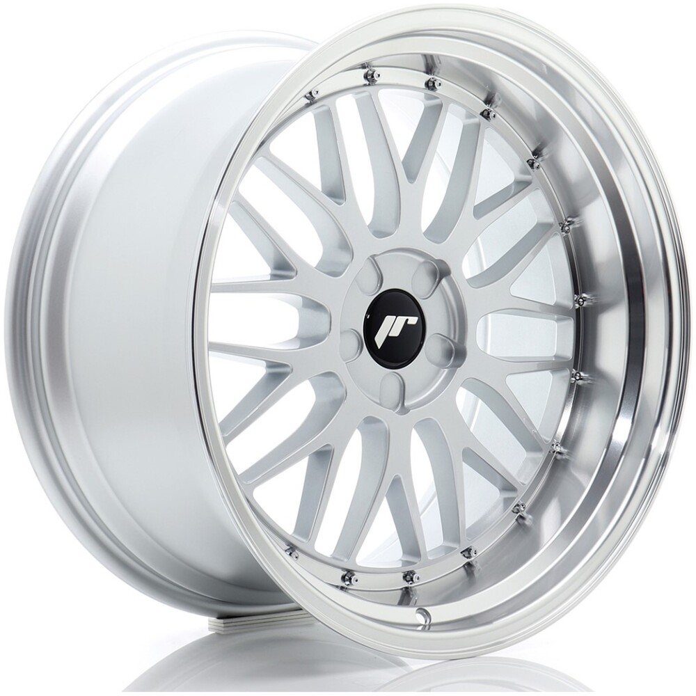 JR Wheels JR23 20x10,5 ET15-25 5H BLANK Hyper Silver w/ Machined Lip