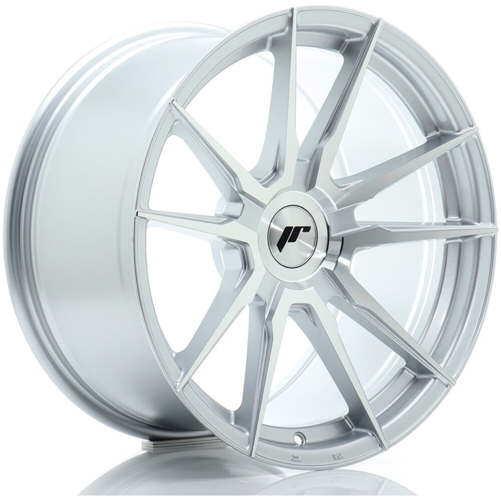 JR Wheels JR21 18x9,5 ET20-40 BLANK Silver Machined Face