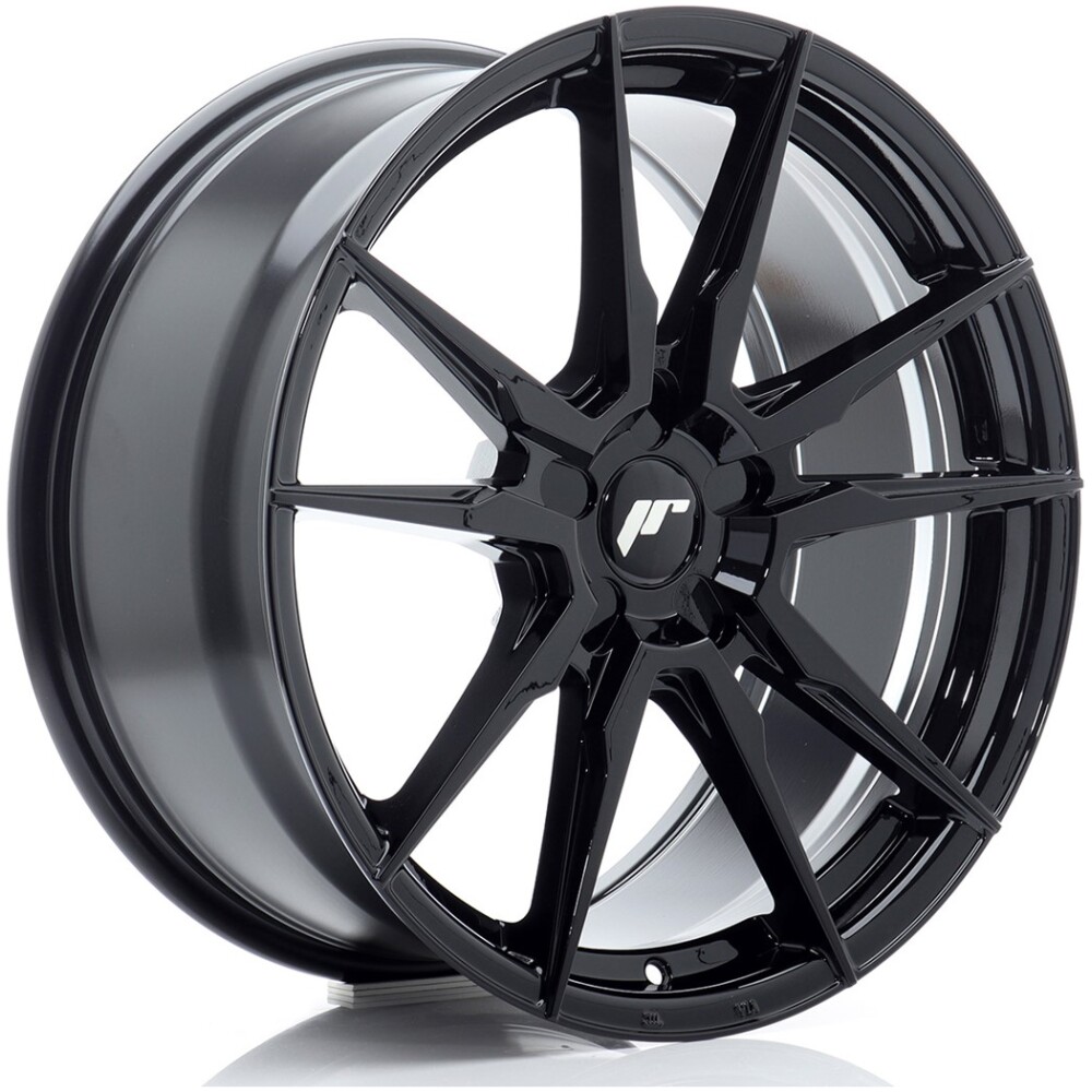 JR Wheels JR21 19x8 ET20-40 5H BLANK Gloss Black