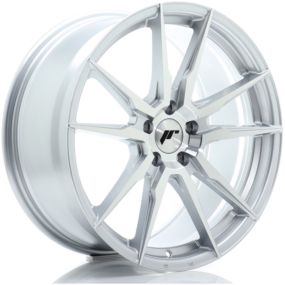 JR Wheels JR21 19x8,5 ET35 5x120 Silver Machined Face