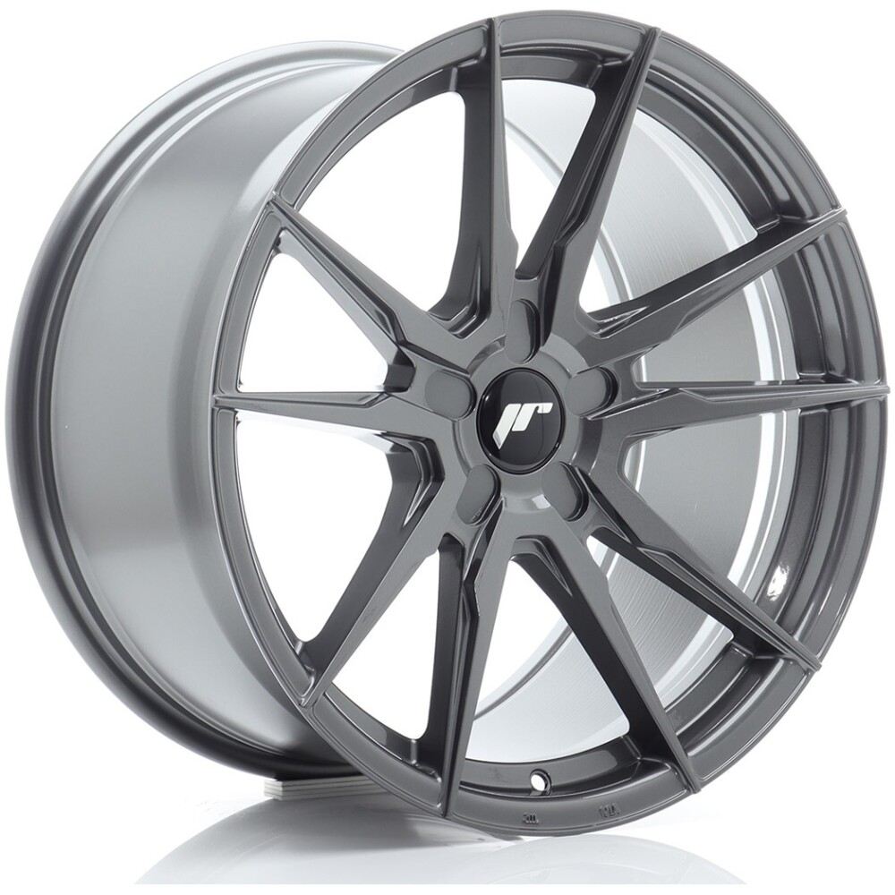 JR Wheels JR21 19x9 ET20-40 5H BLANK Hyper Gray