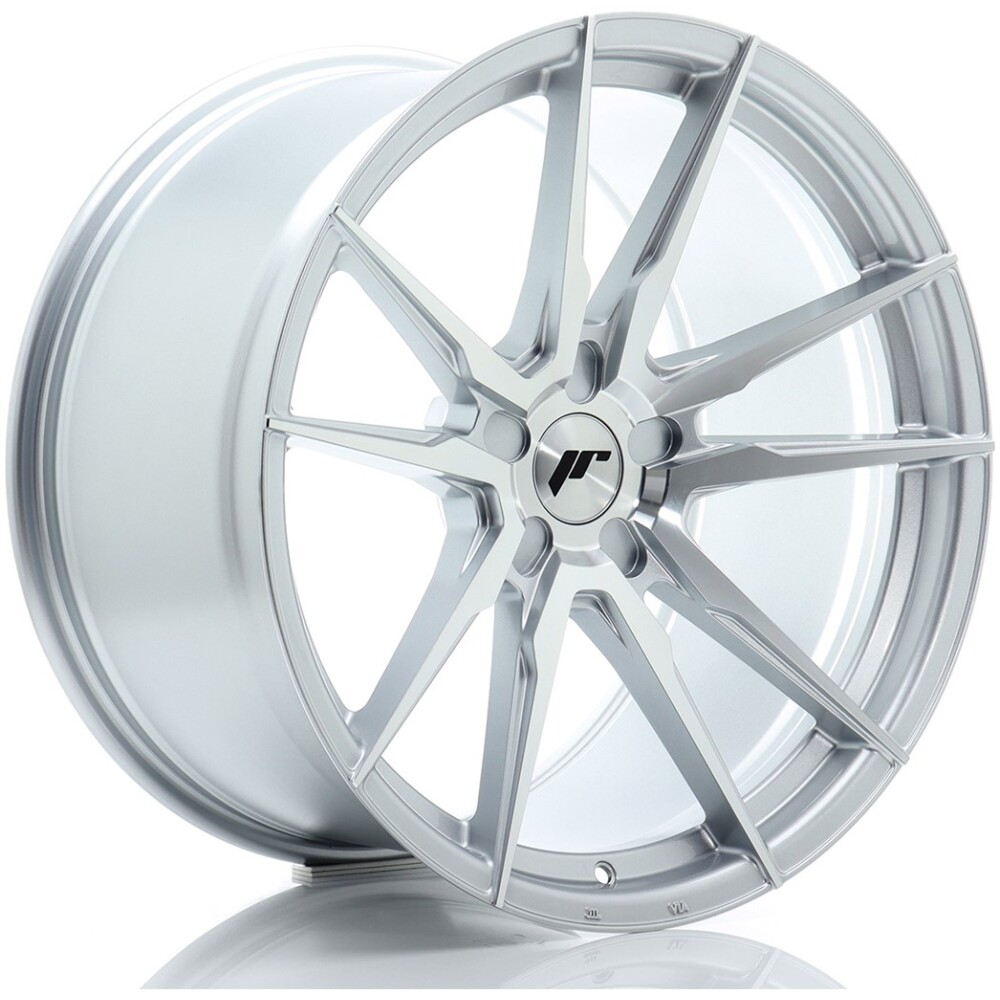 JR Wheels JR21 20x11 ET15-45 5H BLANK Silver Machined Face