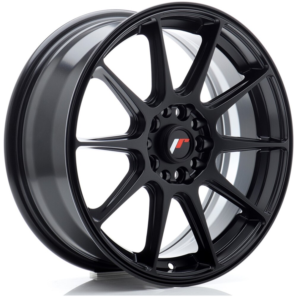 JR Wheels JR11 17x7 ET25 4x100/108 Matt Black