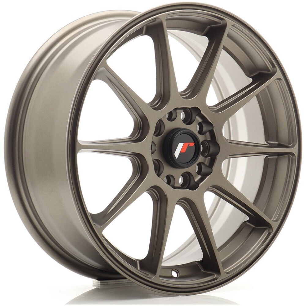 JR Wheels JR11 17x7 ET25 4x100/108 Matt Bronze