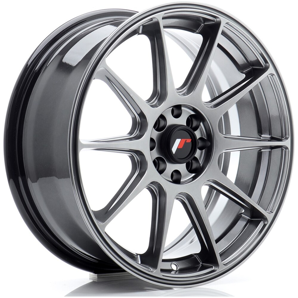 JR Wheels JR11 17x7 ET35 4x100/114,3 Hyper Black