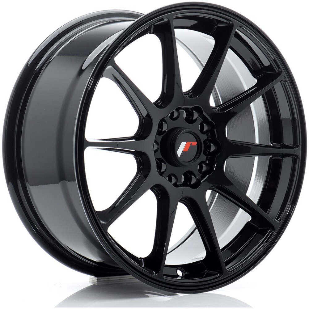 JR Wheels JR11 17x8 ET25 4x100/108 Gloss Black