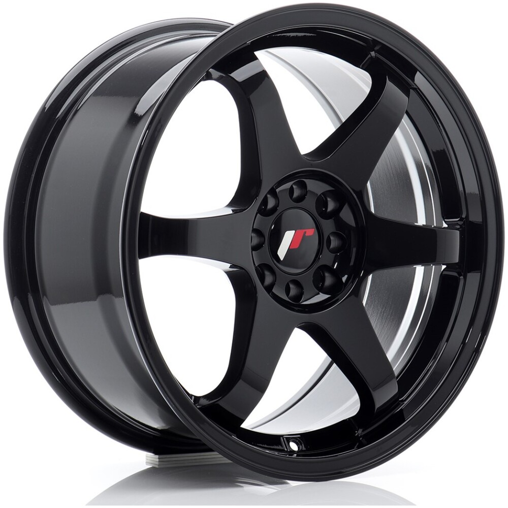 JR Wheels JR3 17x8 ET25 4x100/108 Gloss Black