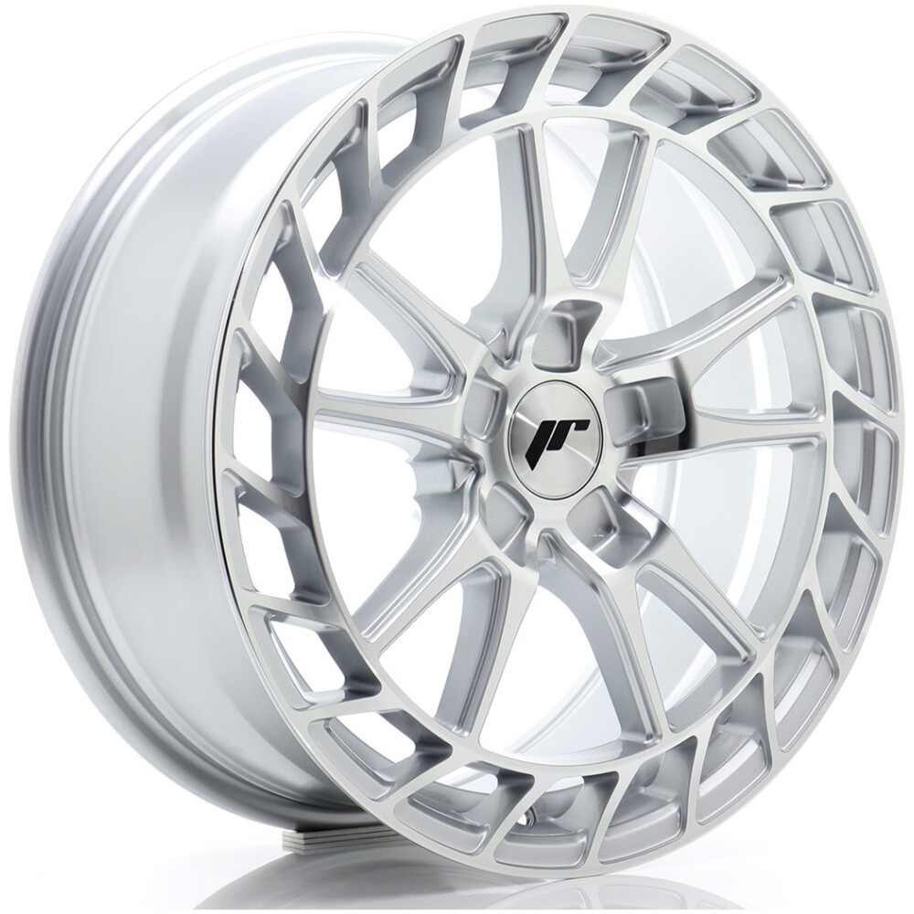 JR Wheels JR45 18x8 ET25-45 5H BLANK Silver Machined Face