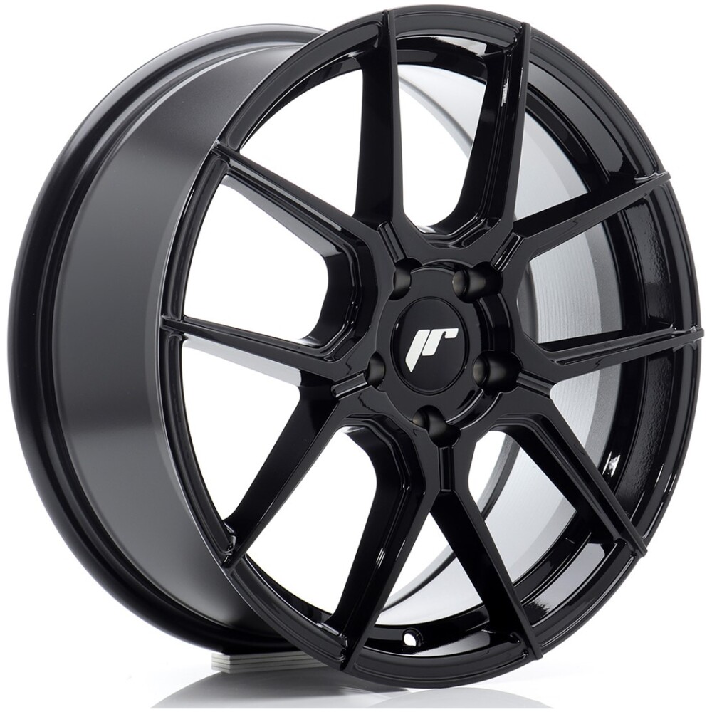 JR Wheels JR30 17x7 ET40 5x112 Gloss Black