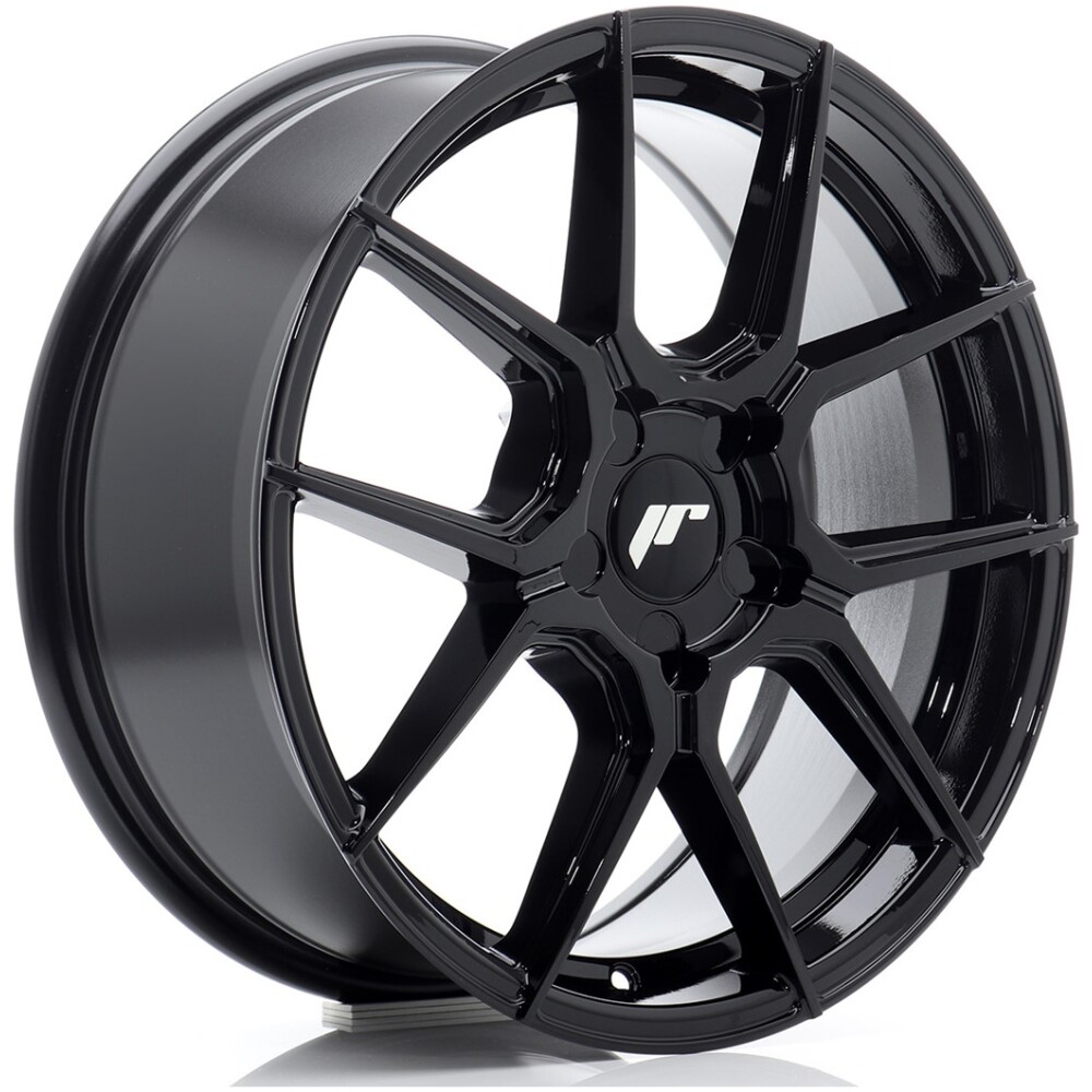 JR Wheels JR30 17x7 ET20-40 5H BLANK Gloss Black