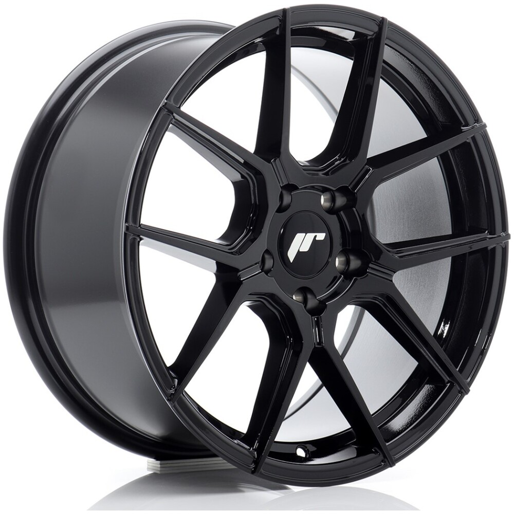 JR Wheels JR30 17x8 ET40 5x100 Gloss Black