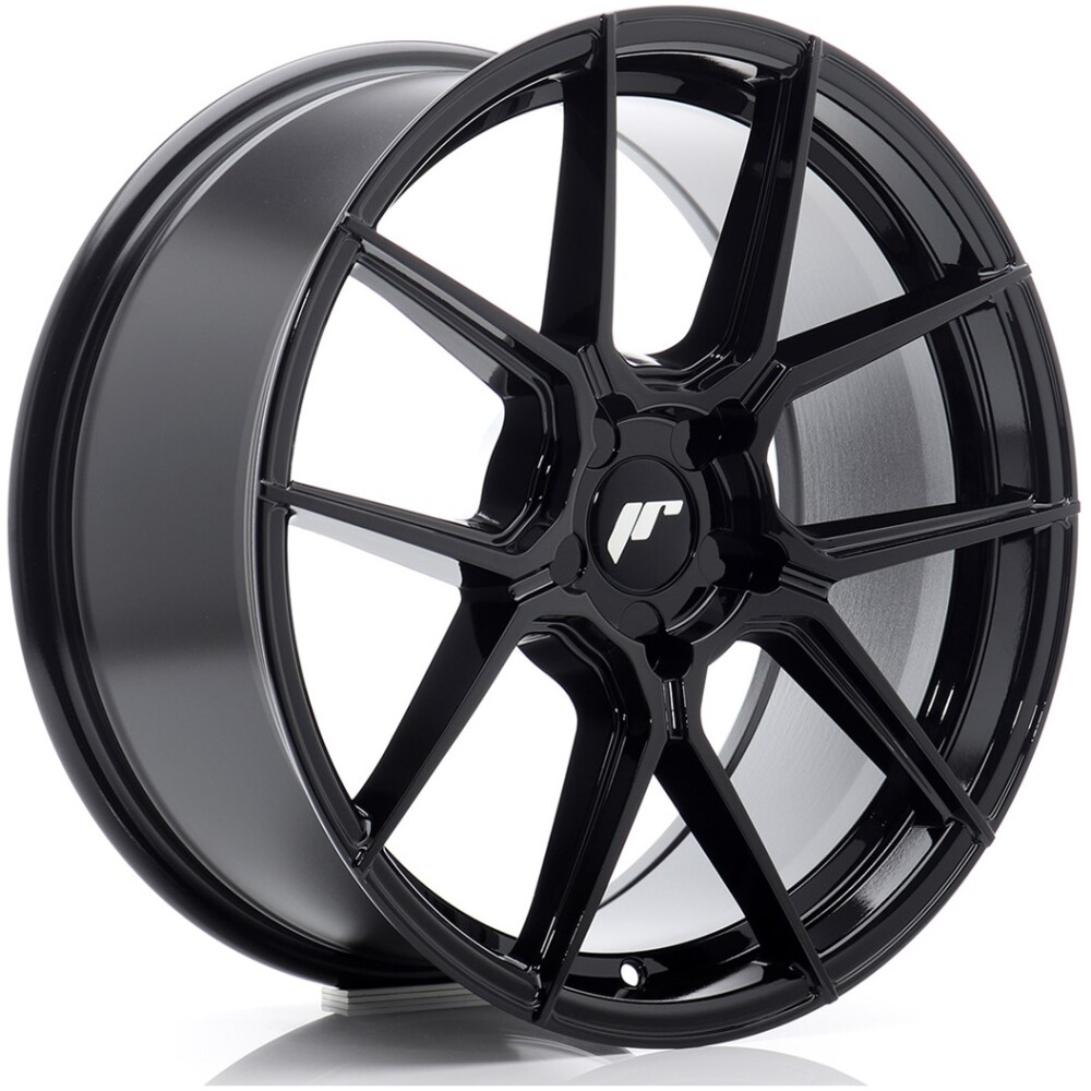 JR Wheels JR30 18x8 ET20-40 5H BLANK Gloss Black