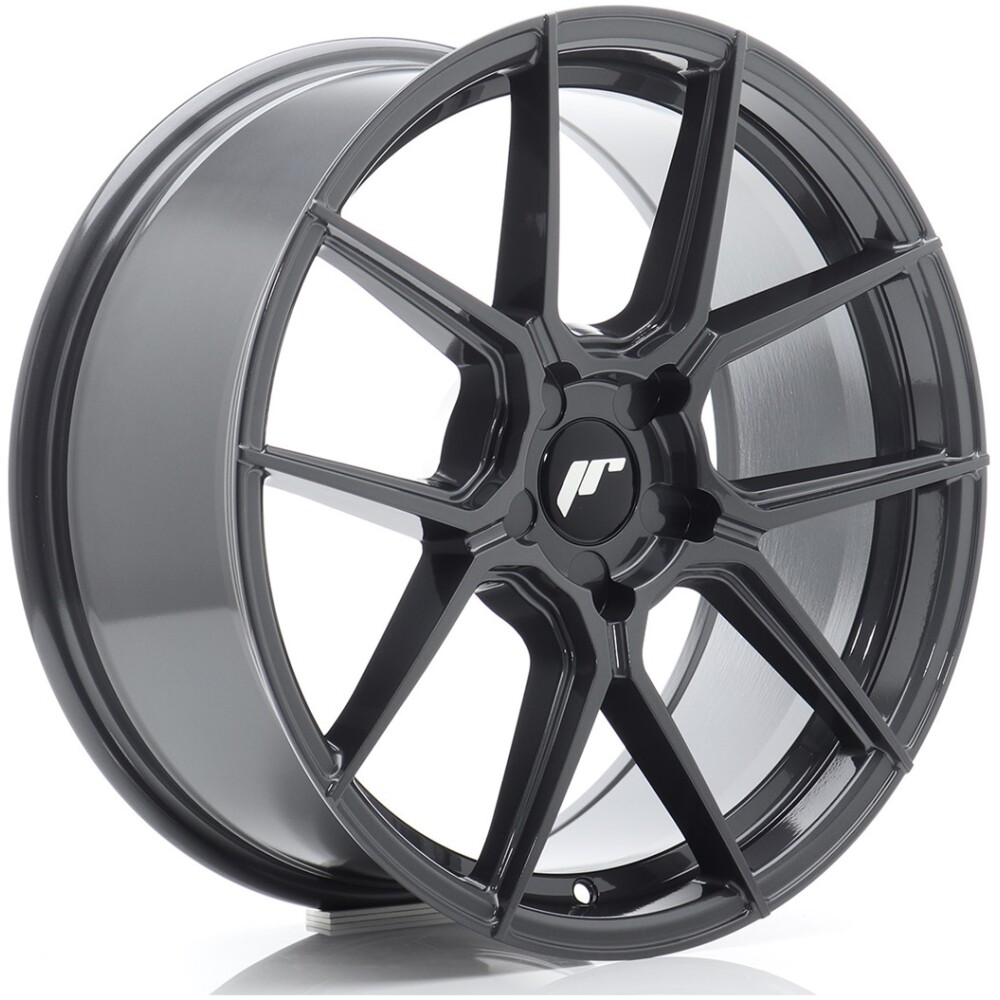 JR Wheels JR30 18x8 ET20-40 5H BLANK Hyper Gray