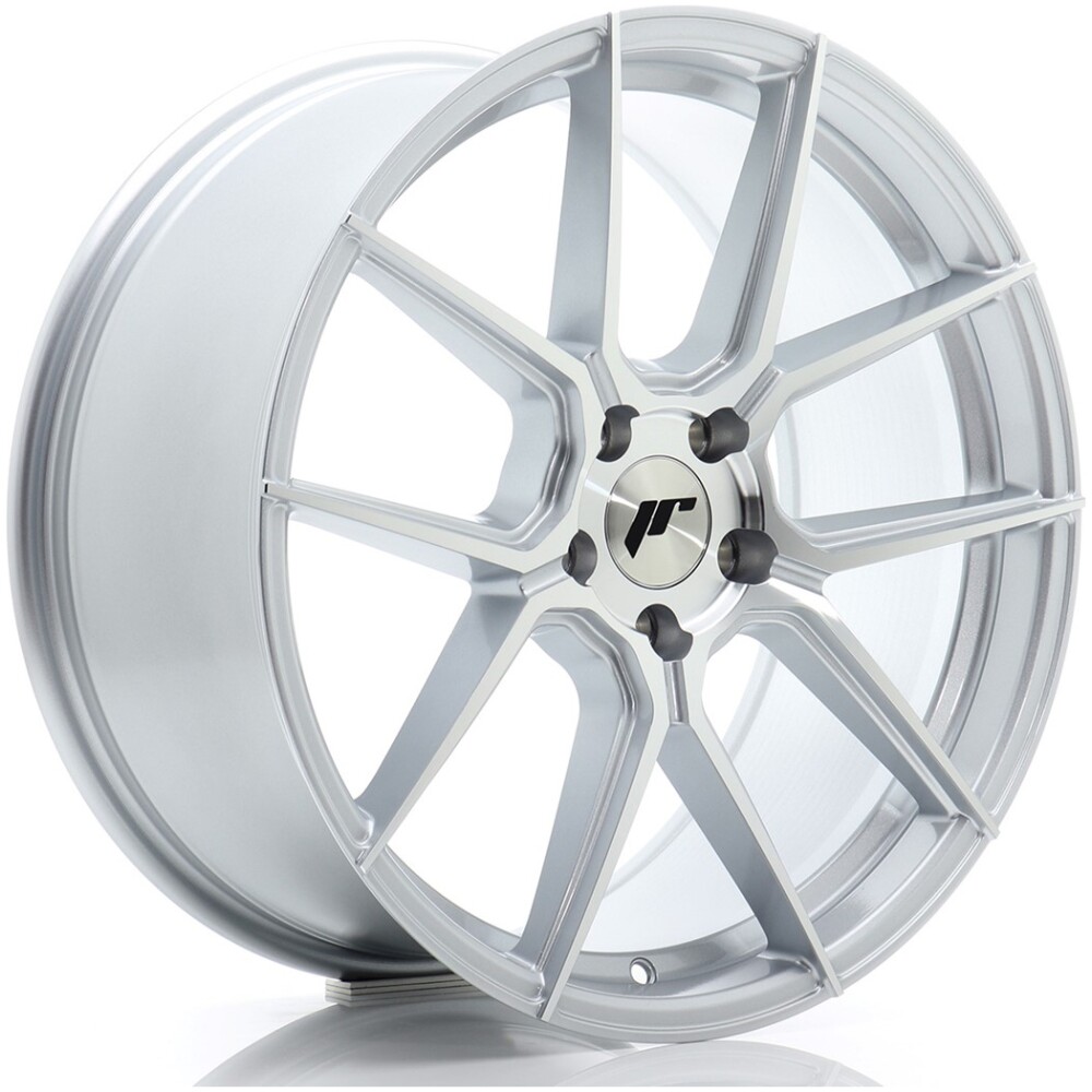 JR Wheels JR30 19x8 ET40 5x112 Silver Machined Face