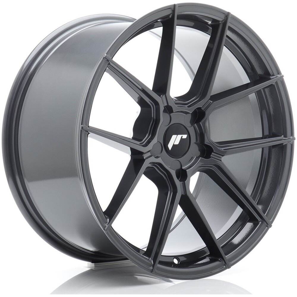 JR Wheels JR30 19x9 ET20-40 5H BLANK Hyper Gray