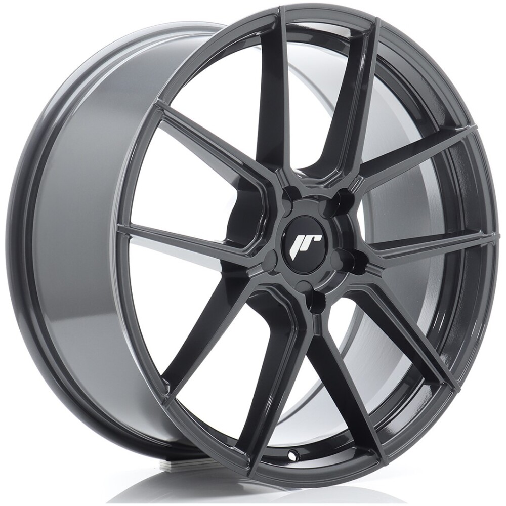 JR Wheels JR30 20x8 ET20-40 5H BLANK Hyper Gray