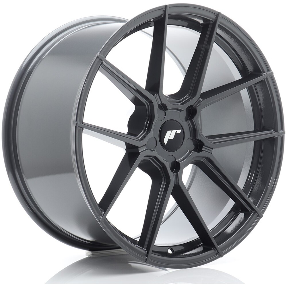 JR Wheels JR30 20x9 ET20-35 5H BLANK Hyper Gray