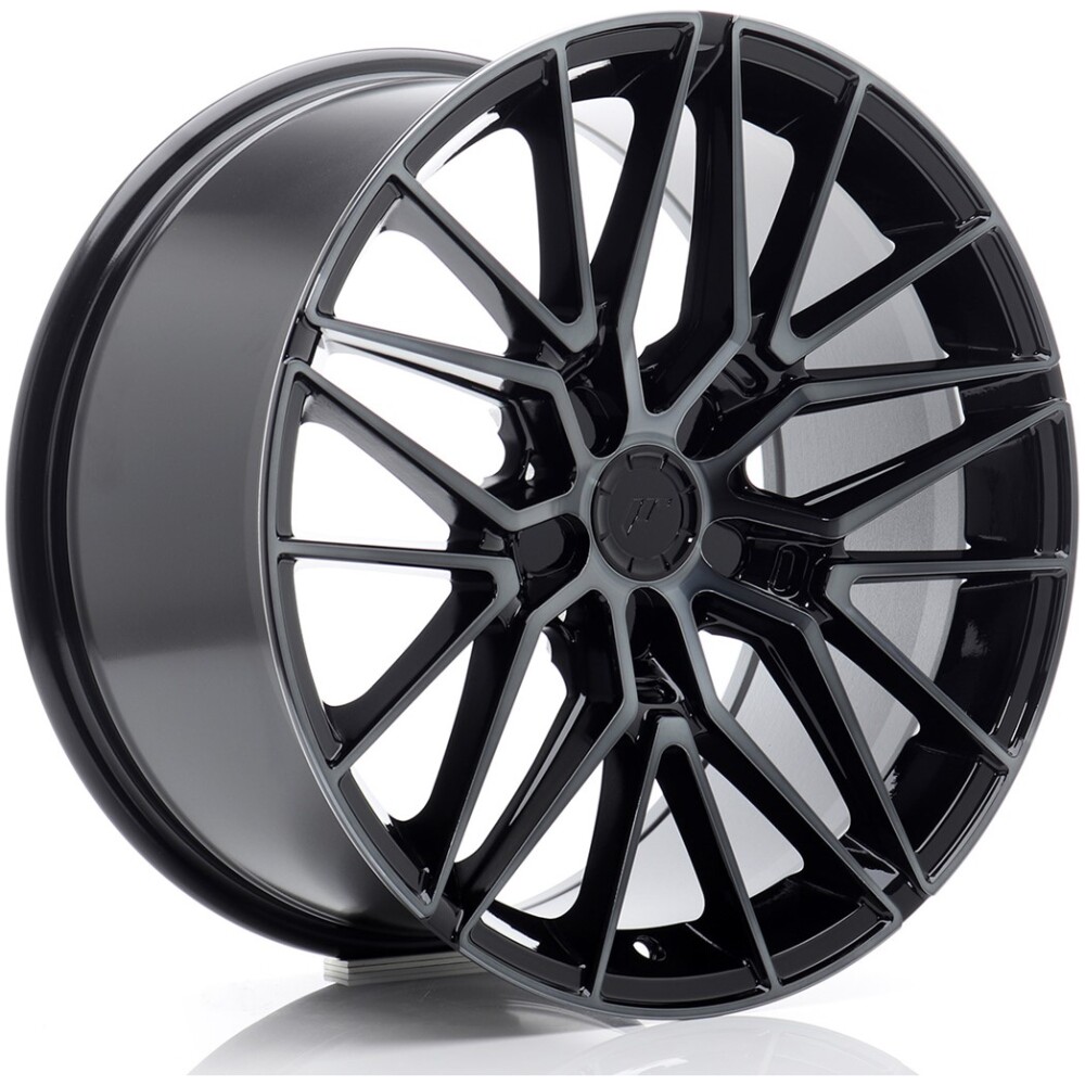 JR Wheels JR38 18x9 ET20-45 5H BLANK Black Machined w/ Tinted Face