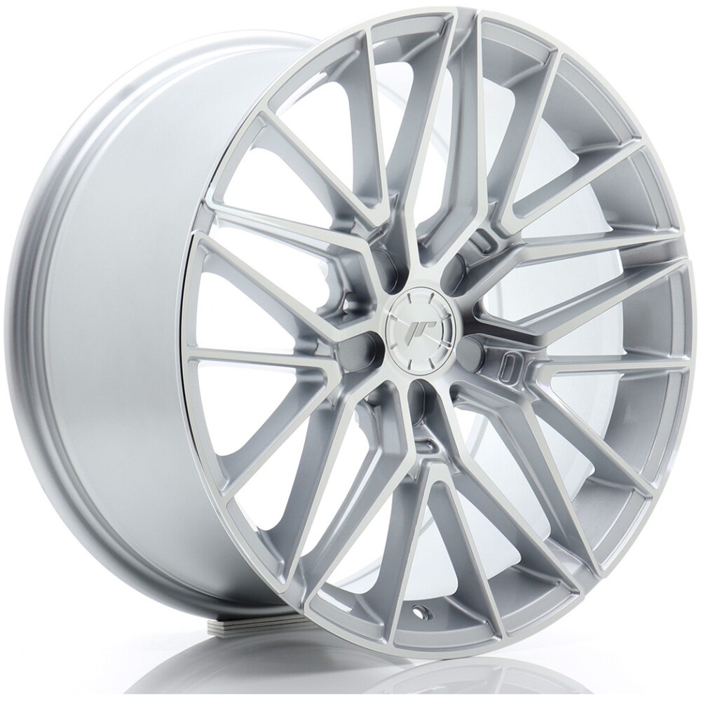 JR Wheels JR38 18x9 ET20-45 5H BLANK Silver Machined Face