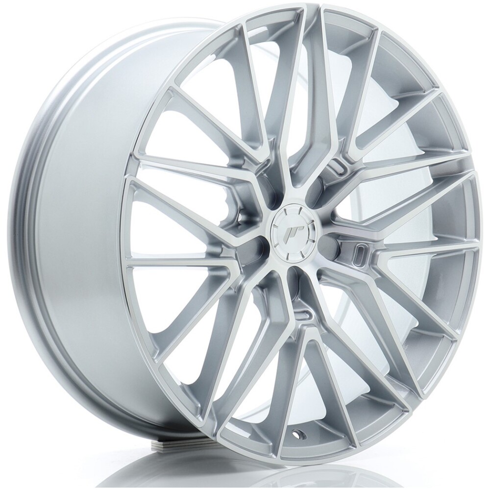 JR Wheels JR38 19x8 ET20-40 5H BLANK Silver Machined Face