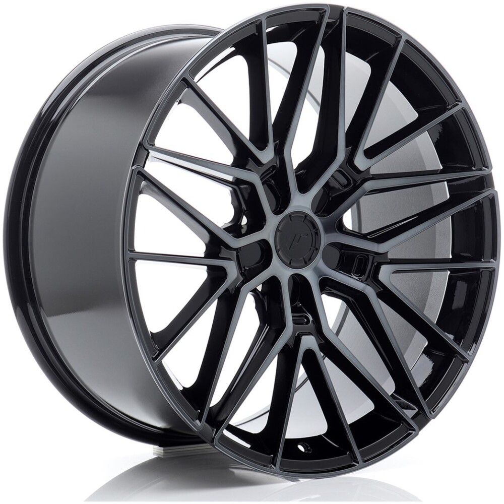 JR Wheels JR38 20x9 ET20-35 5H BLANK Black Machined w/ Tinted Face