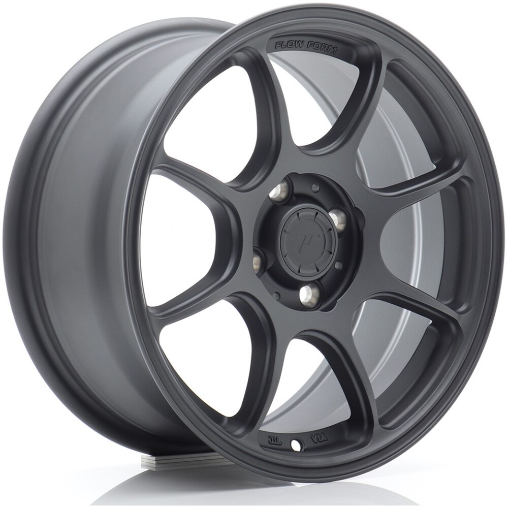 JR Wheels SL04 15x7 ET38 4x100 Matt Gun Metal