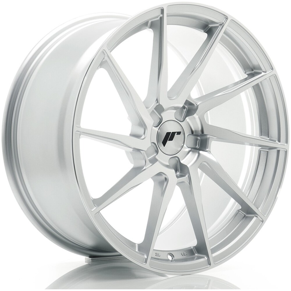 JR Wheels JR36 19x9 ET20-40 5H BLANK Silver Machined Face