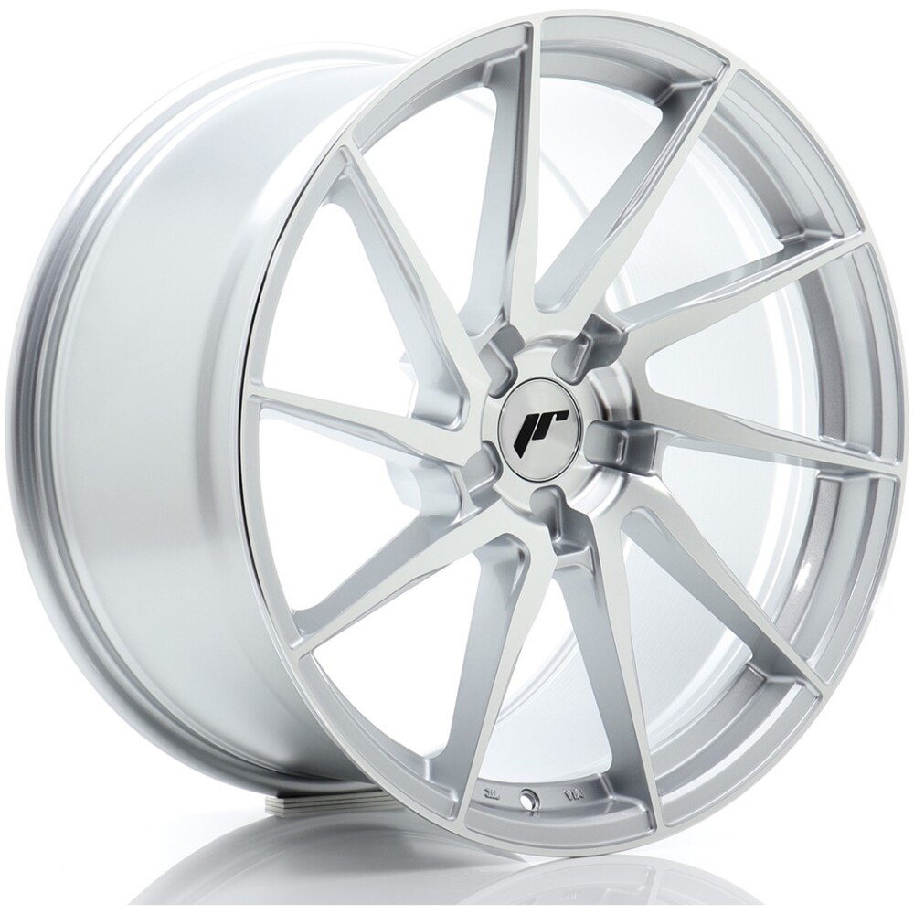 JR Wheels JR36 20x9,5 ET20-40 5H BLANK Silver Machined Face