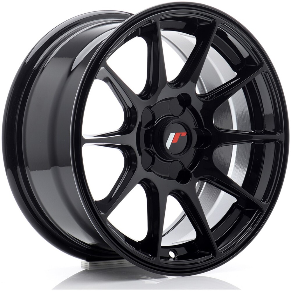 JR Wheels JR11 15x7 ET30 5H BLANK Gloss Black