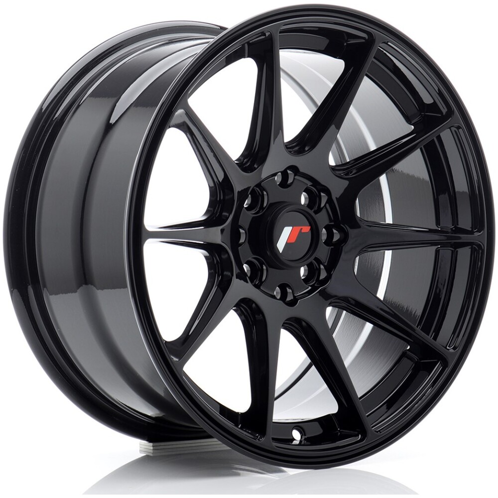 JR Wheels JR11 16x8 ET25 4x100/114 Gloss Black