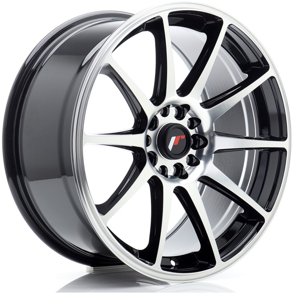 JR Wheels JR11 18x8,5 ET40 5x112/114 Black Machined Face