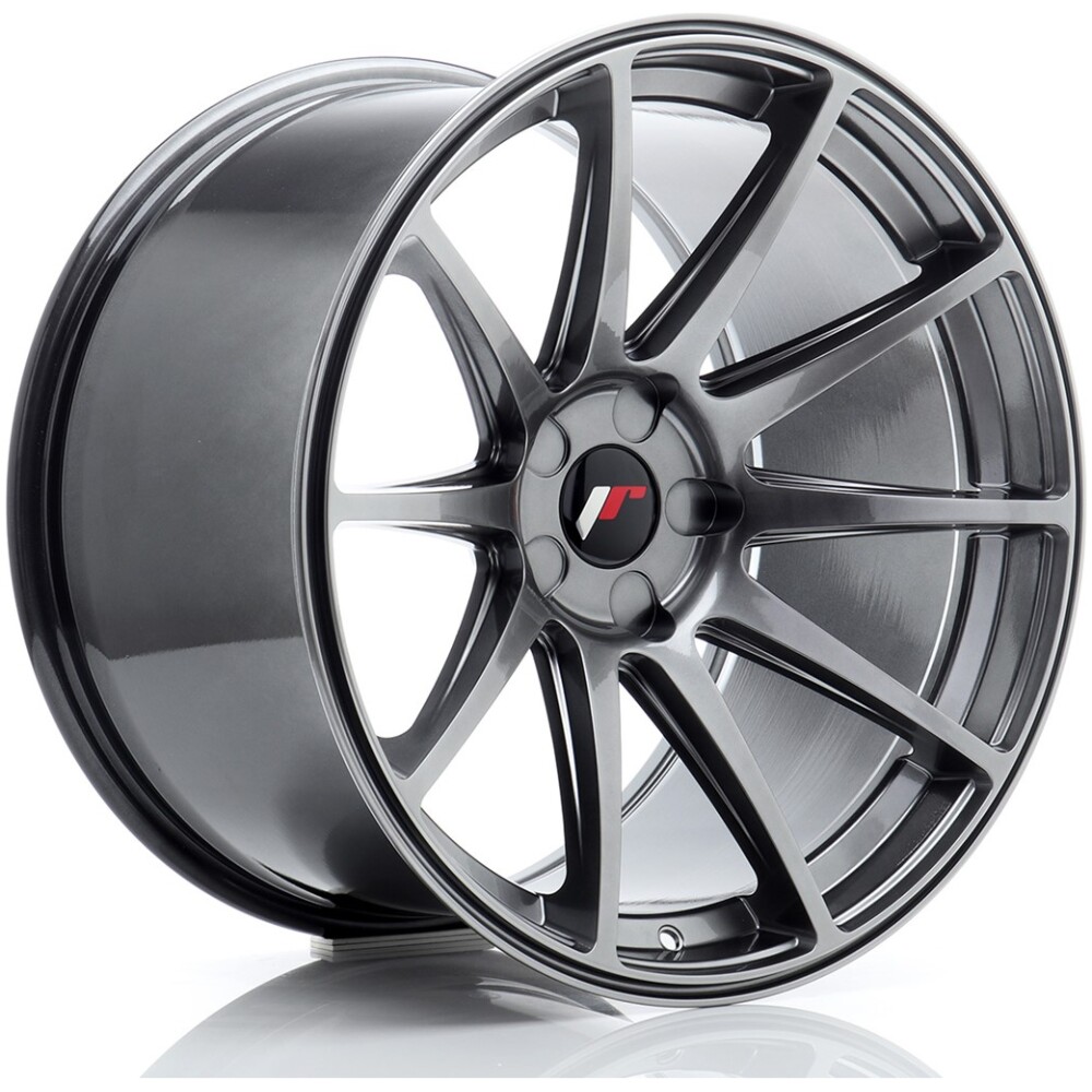 JR Wheels JR11 19x11 ET15-25 5H BLANK Hyper Black