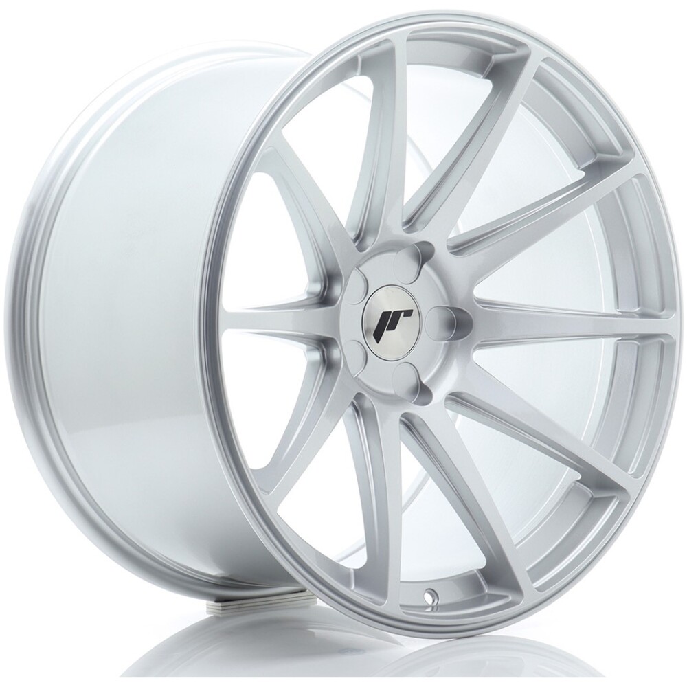 JR Wheels JR11 20x11 ET20-30 5H BLANK Hyper Silver