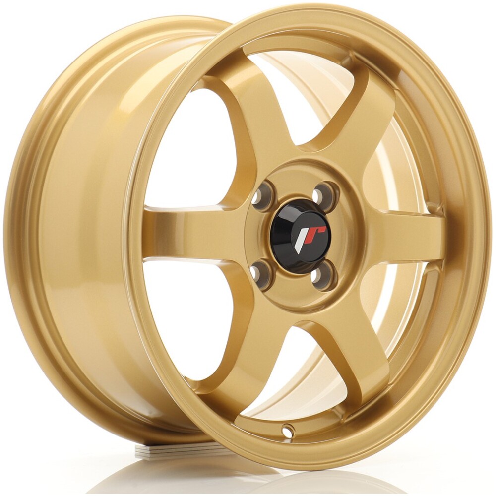 JR Wheels JR3 15x7 ET25 4x100 Gold