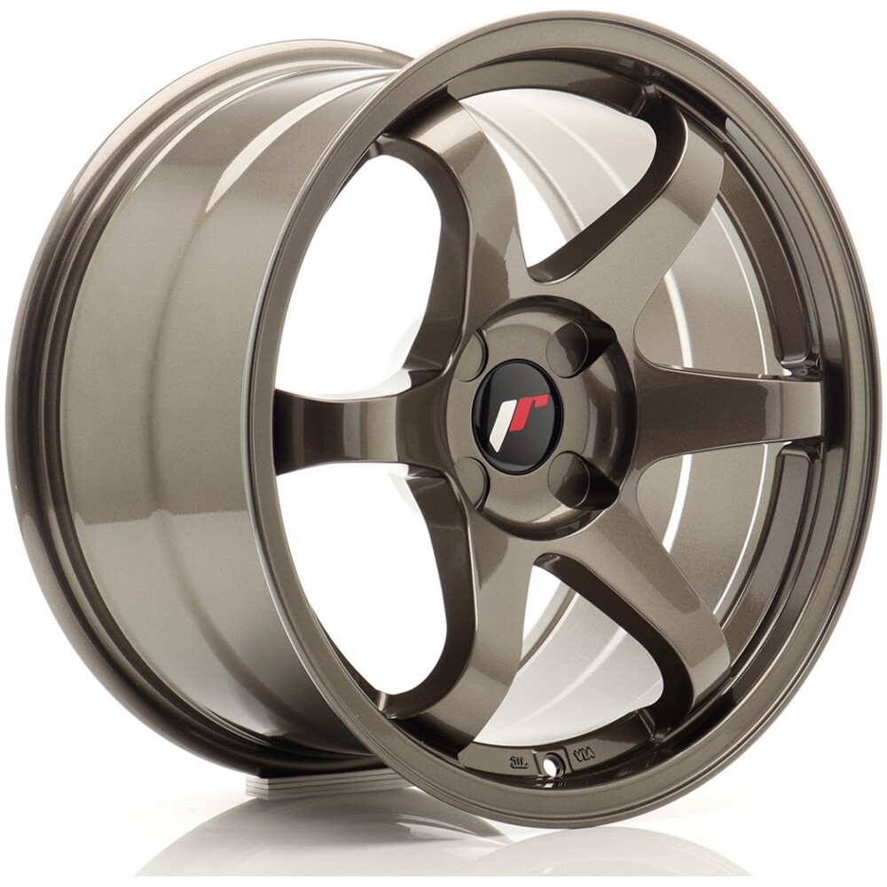 JR Wheels JR3 17x9 ET20-35 4H BLANK Bronze