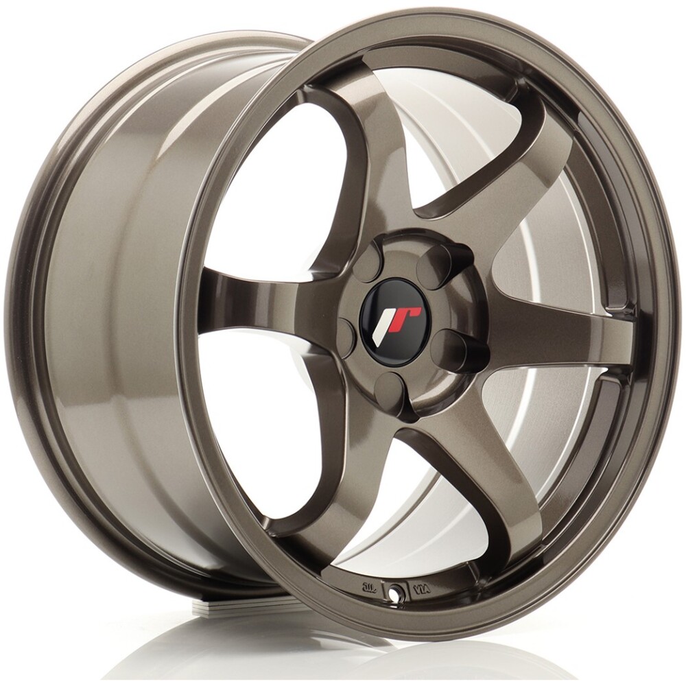 JR Wheels JR3 17x9 ET20-35 5H BLANK Bronze