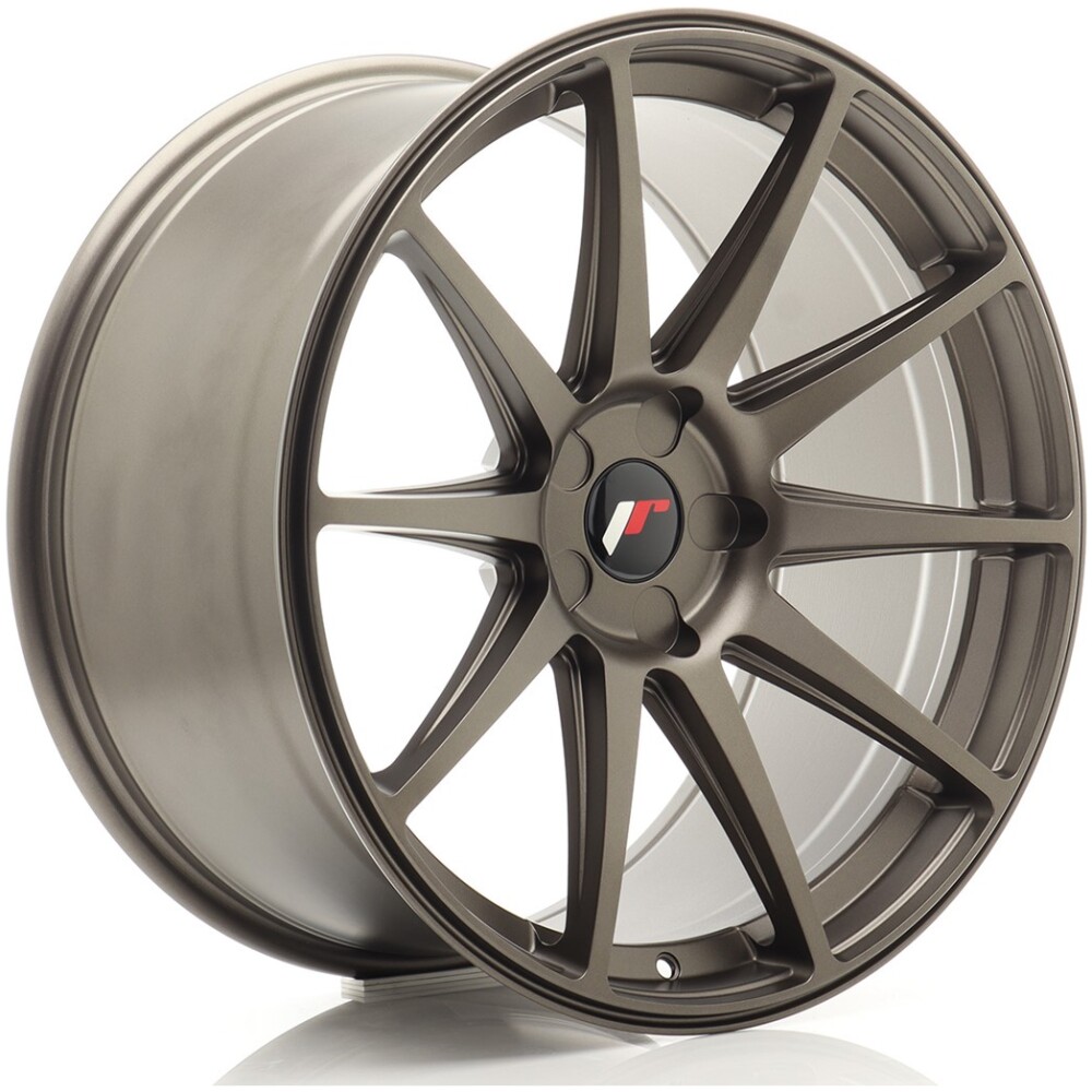 JR Wheels JR11 20x10 ET20-40 5H BLANK Matt Bronze