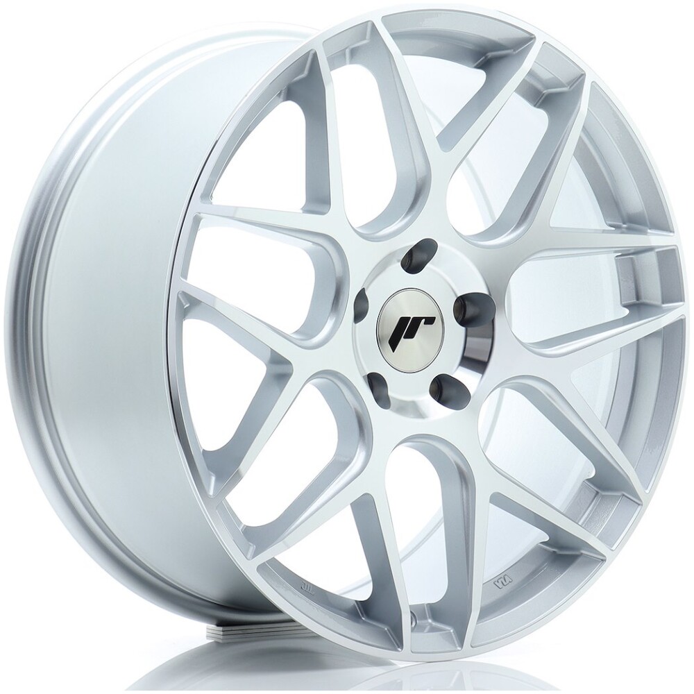 JR Wheels JR18 19x8,5 ET35 5x120 Silver Machined Face