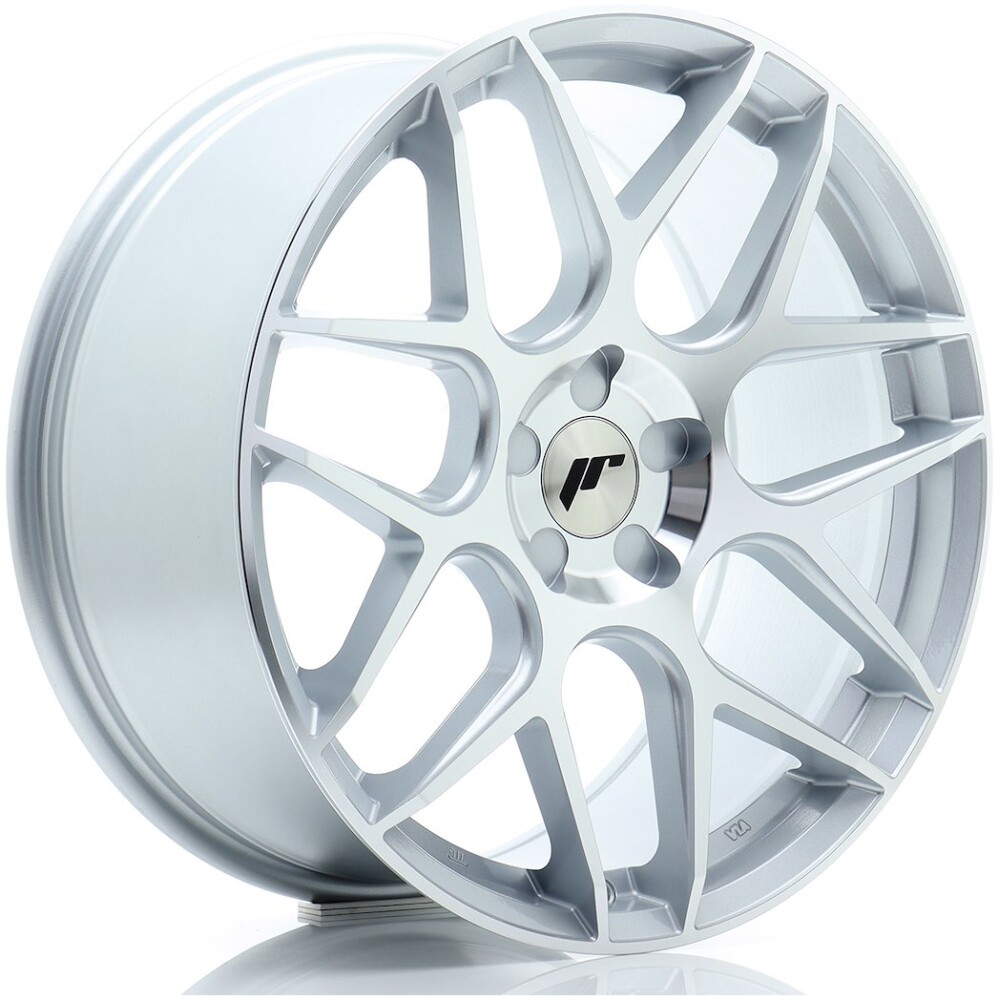 JR Wheels JR18 19x8,5 ET20-45 5H BLANK Silver Machined Face