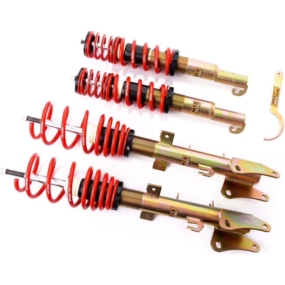 MTS coilover ghiera regolabile Alfa Romeo 147 (937) 11/00 - 06/10 1.6 16V T.SPARK (937.AXA1A, 937.AXB1A, 937.BXB1A)/1.6 16V T.SPARK ECO (937.AXA1A, 937.BXA1A)/1.9 JTD (937.AXD1A, 937.BXD1A, 937.AXV1A, 937.BXB1A,.../1.9 JTD (937.AXF1A, 937.BXF1A)/1.9 JTD (937AXD1A, 937BXD1A)/1.9 JTD 16V (937.AXG1B, 937.BXG1B)/1.9 JTD 16V (937.AXM1B, 937.AXS1B)/1.9 JTDM 16V (937.AXN1B, 937.AXZ1B)/1.9 JTDM 16V (937.AXN1B, 937.BXN1B)/1.9 JTDM 8V (937.AXD1A, 937.AXU1A, 937.BXU1A)/2.0 (937.AXC, 937.BXC)/2.0 16V T.SPARK (937.AXA1, 937.AXC1, 937.BXC1)/3.2 GTA (937.AXL1) serie Stance  MTSGWAL02-S