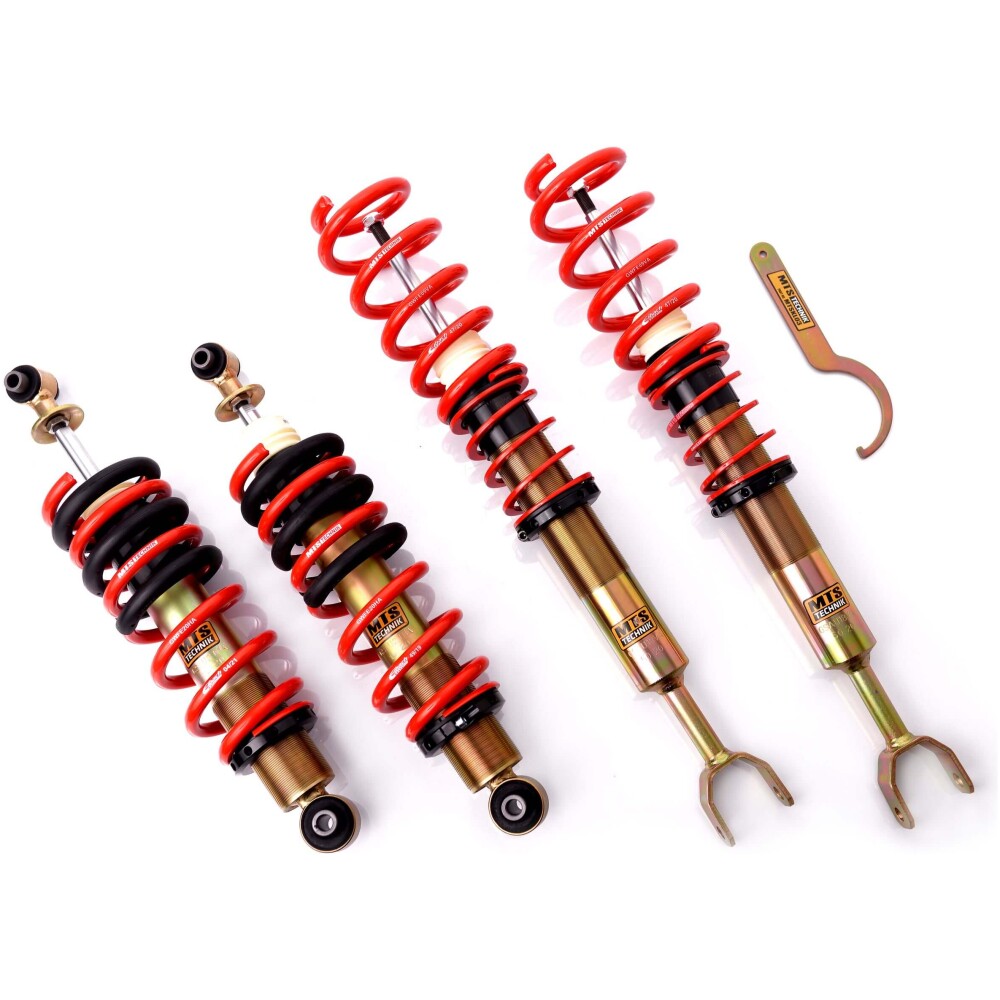 MTS coilover ghiera regolabile Audi A4 B5 Avant (8D) 11/94 - 09/01 1.8 T quattro/1.8 quattro/1.9 TDI quattro/2.4 quattro/2.5 TDI quattro/2.6 quattro/2.8 quattro/RS4 quattro/S4 quattro serie Comfort  MTSGWAU40-C